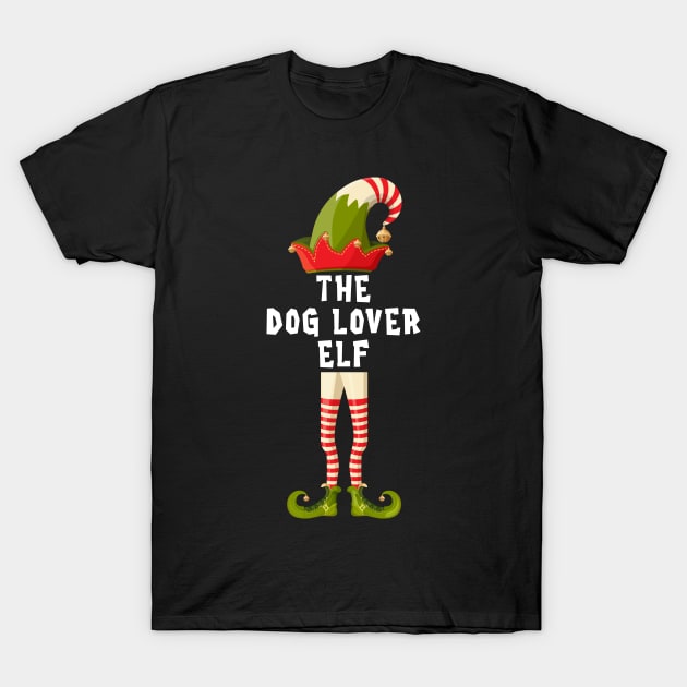 The dog lover Elf matching family Christmas gifts T-Shirt by madani04